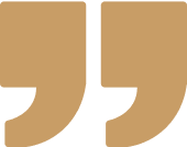 Pair of brown quote marks